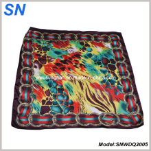 2015 Lady Satin Paisley Square Scarf 2005